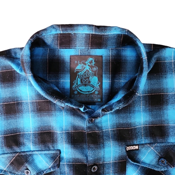 DIXXON Shirts Rare Og Dixxon Flannel Company Mens Plaid Form